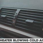 Car heater blowing cold air