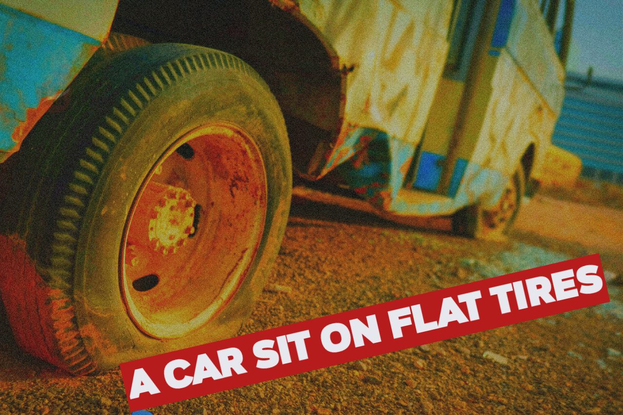 how-long-can-a-car-sit-on-a-flat-tire