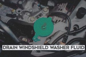 Drain Windshield Washer