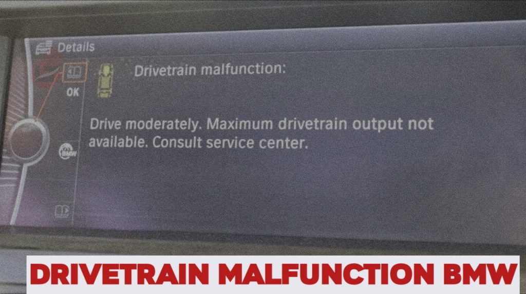 Drivetrain Malfunction Bmw Symptoms Causes Diagnosis And Fix