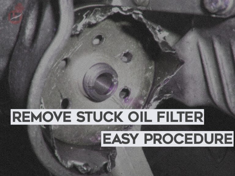 Removing A Stuck Oil Filter