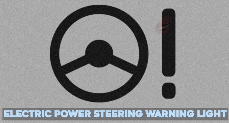 Electric Power Steering Warning Light