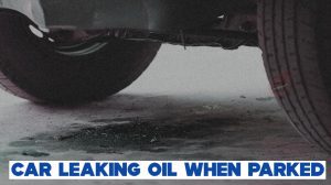 Car Leaking Oil When Parked