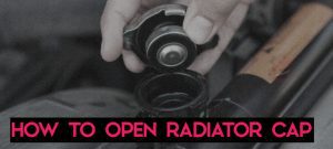 how to open a radiator cap