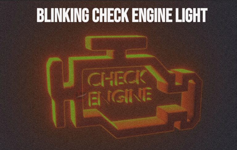 Check Engine Light Blinking then Stops