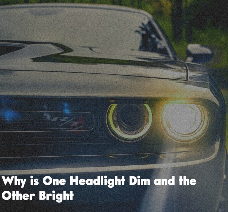 Why is One Headlight Dim and the Other Bright