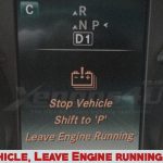 Stop Vehicle Leave Engine Running Mercedes