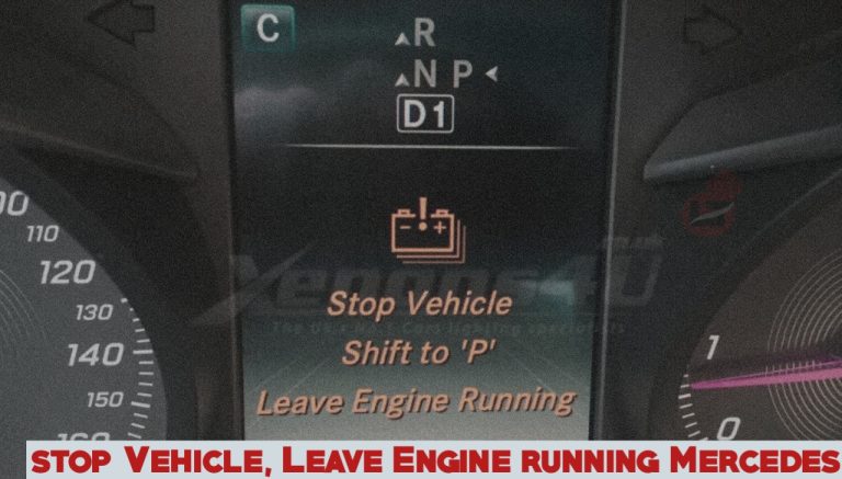 Stop Vehicle Leave Engine Running Mercedes