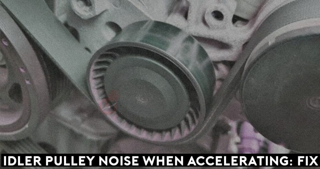 Idler Pulley Noise When Accelerating: Causes and Replacement Cost