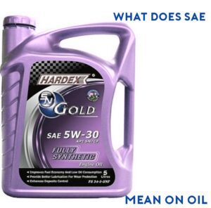 What Does SAE Mean on Oil